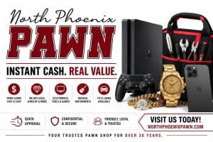 Pawn Xbox Series X/S for fast cash at North Phoenix Pawn